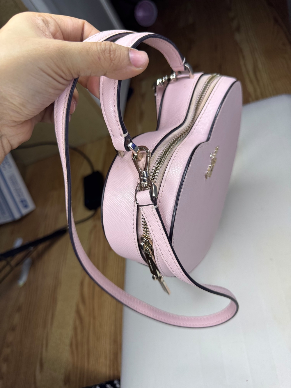 Kate Spade Heart Shack Heart Shape Crossbody Bag - Picture 10 of 16